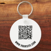 QR-code Sleutelhanger (Voorkant)