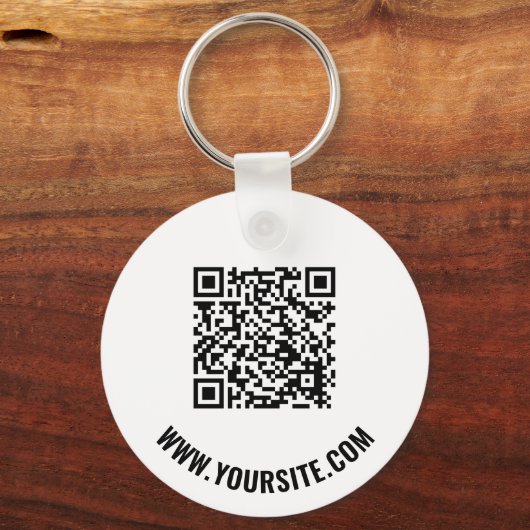 QR-code Sleutelhanger (Voorkant)