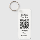 QR-code Sleutelhanger (Voorkant)