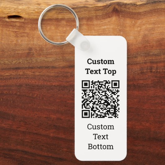QR-code Sleutelhanger (Voorkant)