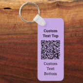 QR-code Sleutelhanger (Voorkant)