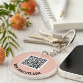 QR-code Sleutelhanger (Voorkant Rechts)