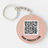 QR-code Sleutelhanger (Voorkant)