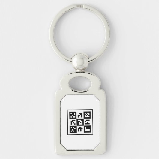 qr-code sleutelhanger (Voorkant)