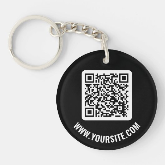 QR-code Sleutelhanger (Voorkant)