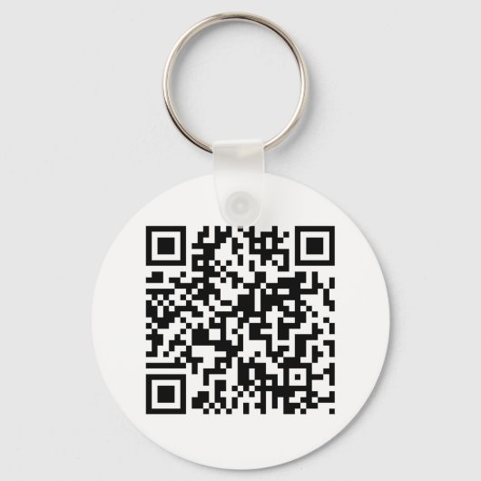 QR-code Sleutelhanger (Voorkant)