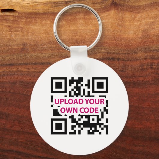 QR-code Sleutelhanger (Voorkant)