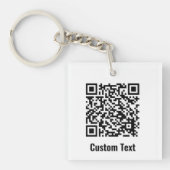 QR-code Sleutelhanger (Voorkant)