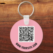QR-code Sleutelhanger (Voorkant)
