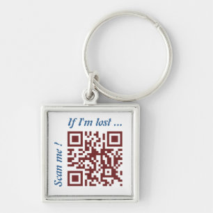 QR-code Sleutelhanger