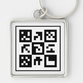 qr-code sleutelhanger