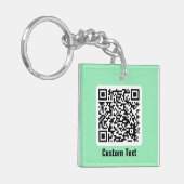 QR-code Sleutelhanger (Voorkant Links)