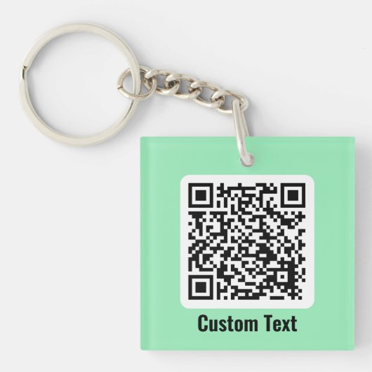QR-code Sleutelhanger (Voorkant)