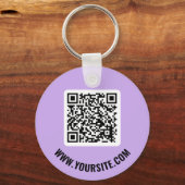 QR-code Sleutelhanger (Voorkant)