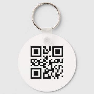 QR-code Sleutelhanger Sjabloon