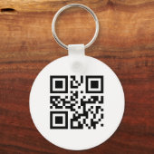 QR-code Sleutelhanger Sjabloon (Voorkant)