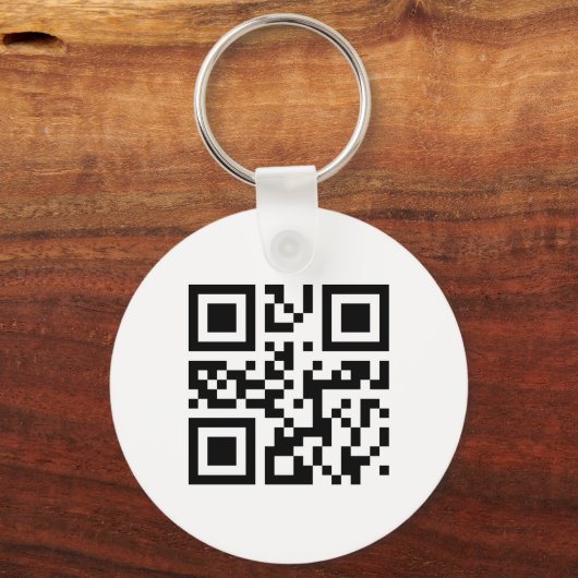 QR-code Sleutelhanger Sjabloon (Voorkant)