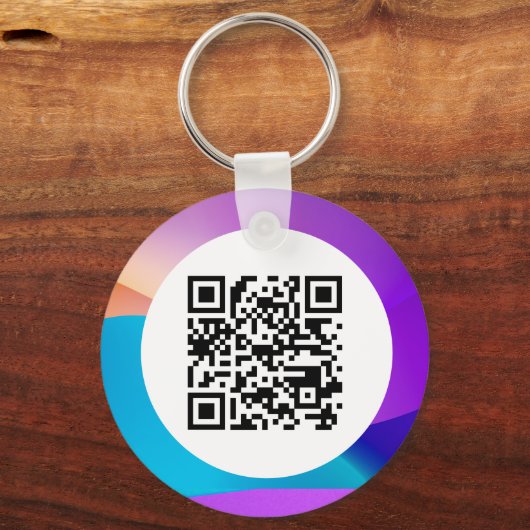 QR-code Sleutelhangers (Voorkant)