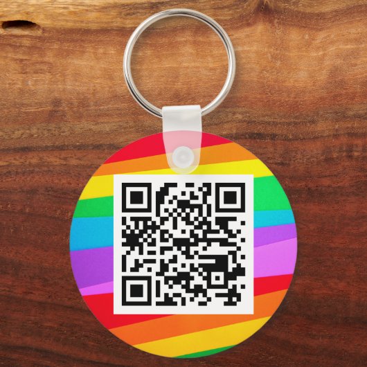 QR-code Sleutelhangers (Achterkant)