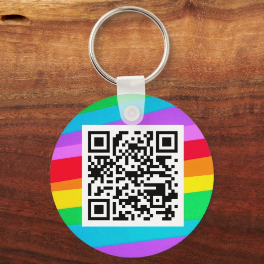 QR-code Sleutelhangers (Voorkant)