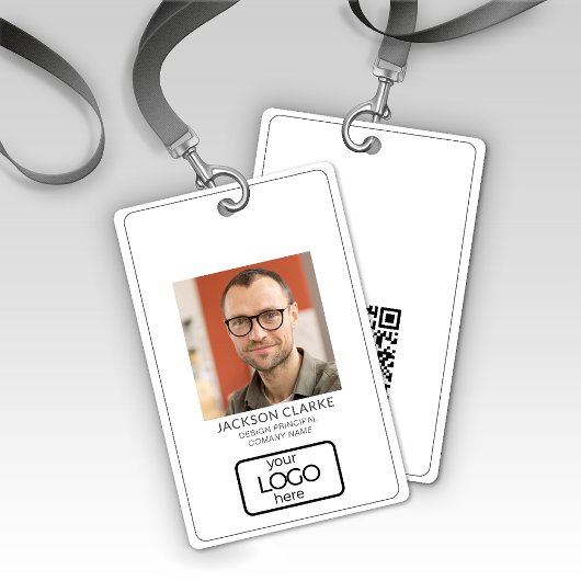 QR Code Smart Contact · Business ID Badge