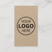 QR Code Social Media Logo Visitekaartje (Achterkant)