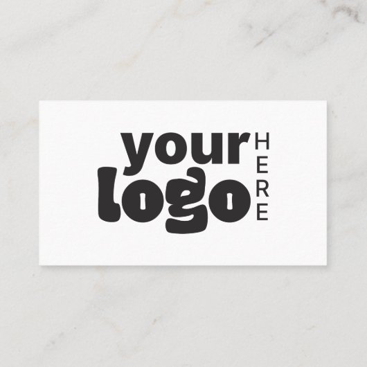 QR Code Social Media Modern Elegant Zwart Wit Visitekaartje (Achterkant)