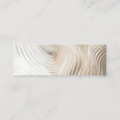 QR-code Social Media trouwkaart Mini Visitekaartje (Achterkant)