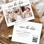 QR Code - sparen de Datum Moderne Uitnodiging 3 Fo Flyer<br><div class="desc">QR-code - Moderne en elegante horizontale landschapslijn drie (3) Foto Save the Date Wedding Magnet with hand lettered script typografie. Sparen de magneet van de datumuitnodiging omvat manuscripttypografie en chic en eenvoudig ontwerp dat u uw aangepast afbeelding van de de fotografie van het verloving kunt toevoegen aan.</div>