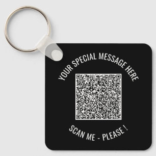 QR Code Speciale Bericht Sleutelhanger Verrassings