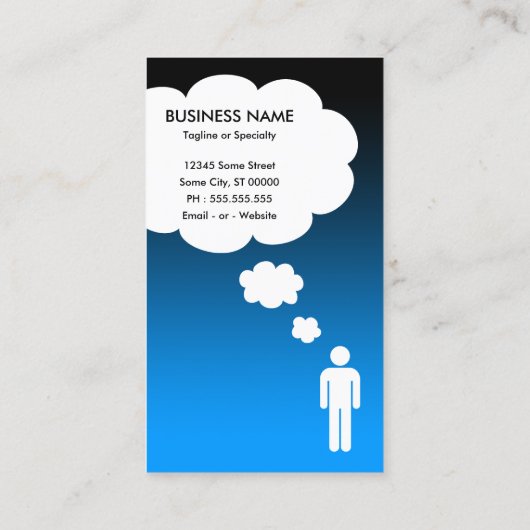 qr code stick cijfer visitekaartje (Achterkant)