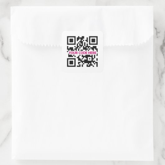 QR Code Sticker (Tas)