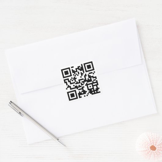 QR Code Sticker (Envelop)