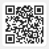 QR-code - stickers (Voorkant)