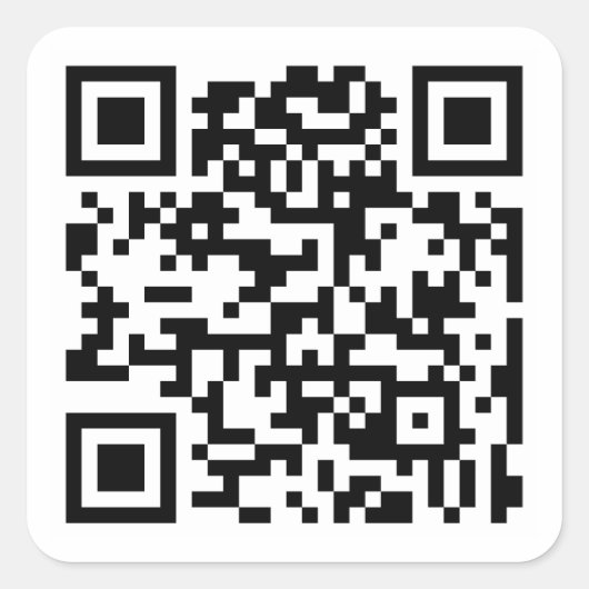 QR-code - stickers (Voorkant)