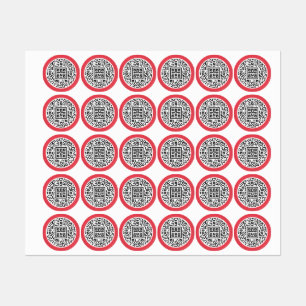  QR-code Stickers voor handelaren"