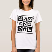 qr-code t-shirt (Voorkant)