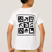 qr-code t-shirt (Achterkant)