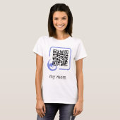 QR-code T-shirt (Voorkant volledig)