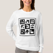 qr-code t-shirt (Voorkant)