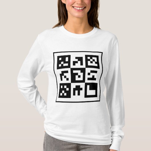 qr-code t-shirt (Voorkant)