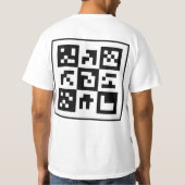 qr-code t-shirt (Achterkant)