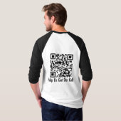 QR-code T-shirt (Achterkant volledig)