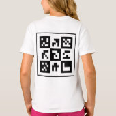 qr-code t-shirt (Achterkant)
