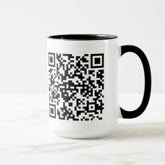 QR-Code Tasse Mok (Rechts)