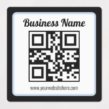 QR-code & tekst bewerkbaar | Waterdicht