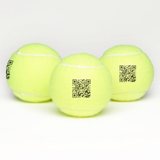 QR-code Tennisballen (Multi)