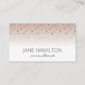 QR-code Terrazzo Retro Profile Visitekaartje (Voorkant)