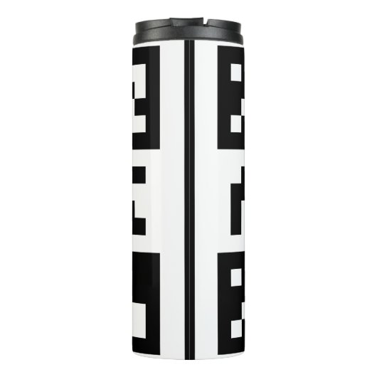 qr-code thermosbeker (Achterkant)