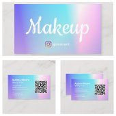 QR Code Trendy Make-up Artiest Visitekaartje